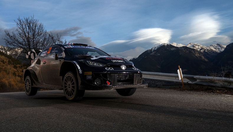 WRC: Τριπλή μάχη στην κορυφή του Ράλλυ Μόντε Κάρλο (vid)