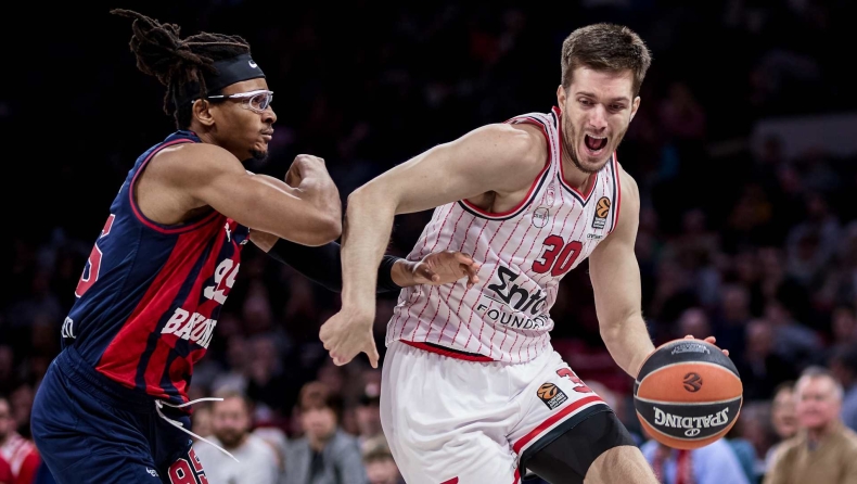Βαθμολογία της EuroLeague: Απομακρύνθηκε από την εξάδα ο Ολυμπιακός