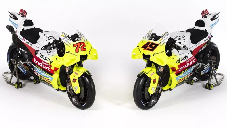 MotoGP: Η ομάδα του Ρόσι παρουσίασε νέα χρώματα, αναβάτες και χορηγό (vid)