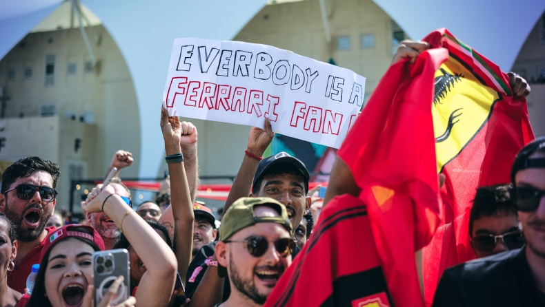 F1 - «Forza Ferrari»: Οι τιφόζι κούνησαν... σεντόνι στο Μαρανέλο (vid)