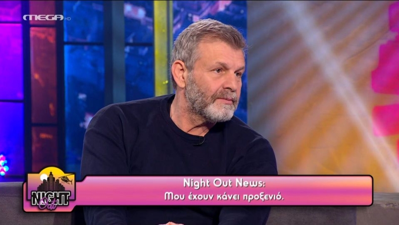 Απόστολος Γκλέτσος: «Δεν έχω κλάψει για γυναίκες αλλά για άντρες» (vid)