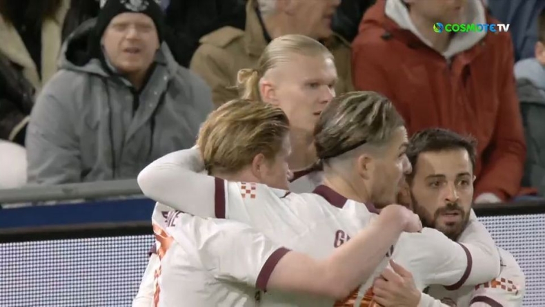 Λούτον – Μάντσεστερ Σίτι: Χατ τρικ ο Χάαλαντ σε 40 λεπτά από τρεις ασίστ του Ντε Μπρόινε (vid)