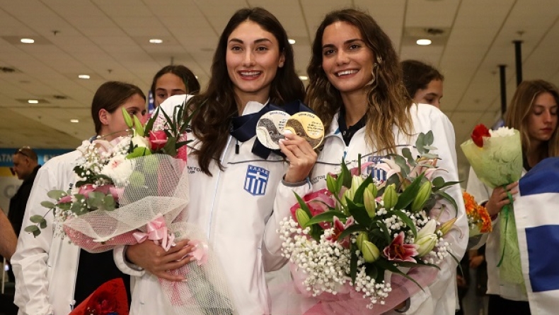 Οι Ευαγγελία Πλατανιώτη και Σοφία Μαλκογεώργου. 