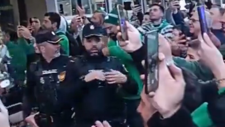 Παναθηναϊκός: Αποθέωση από τον κόσμο στο ξενοδοχείο πριν τη «μάχη» με τη Ρεάλ (vid)