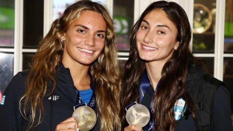 Η Ευαγγελία Πλατανιώτη και η Σοφία Μαλκογεώργου