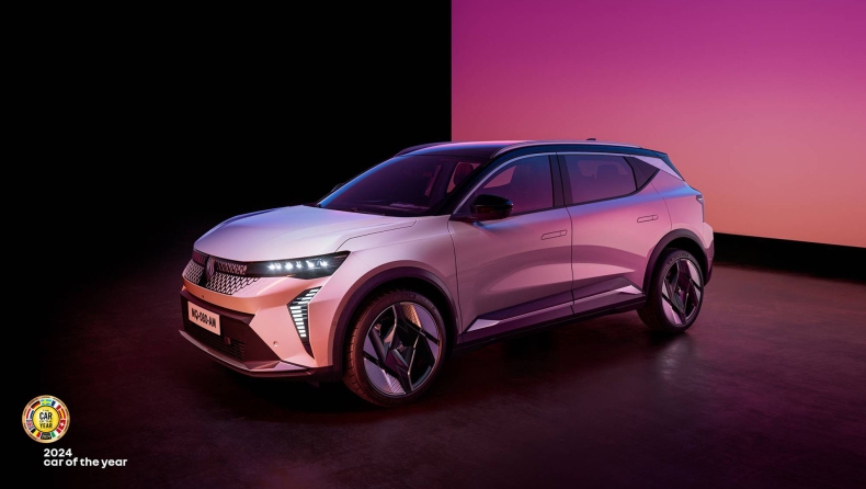 Renault: Το Scenic E-Tech αναδείχτηκε Αυτοκίνητο της Χρονιάς 2024