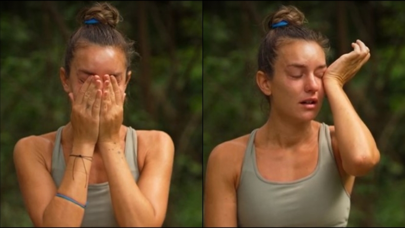 Έκλαιγε με λυγμούς η Μαριλίνα στο Survivor: «Θέλω την άλλη βδομάδα να με ψηφίσετε για να φύγω» (vid)