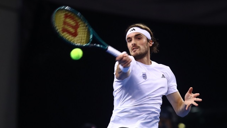 O Στέφανος Τσιτσιπάς σε φόρχαντ