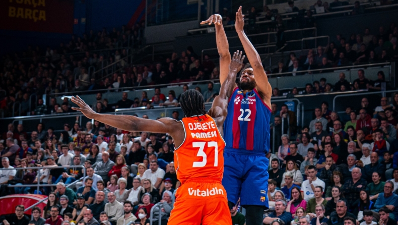 Μπαρτσελόνα - Βαλένθια 76-79: Τεράστιο «διπλό» πριν τον Ολυμπιακό