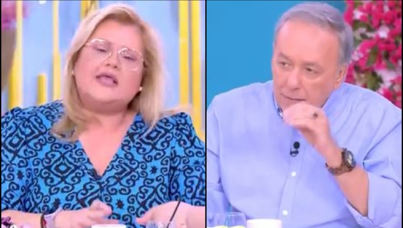 Παραλίγο να «πλακωθούν» στον «αέρα» Μικρούτσικος και Γεωργακοπούλου: «Όταν μιλάω εγώ, να μη μιλάς!» (vid)