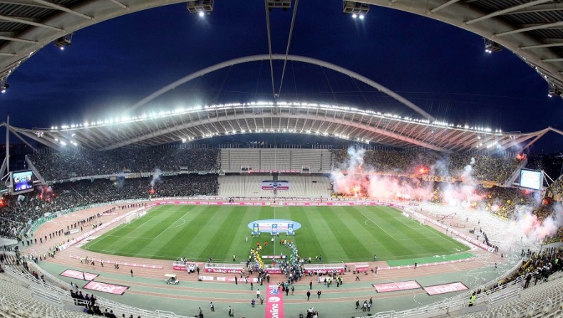 Στις 28 Μαρτίου «κληρώνει» η έδρα για τον τελικό του Κυπέλλου Ελλάδας