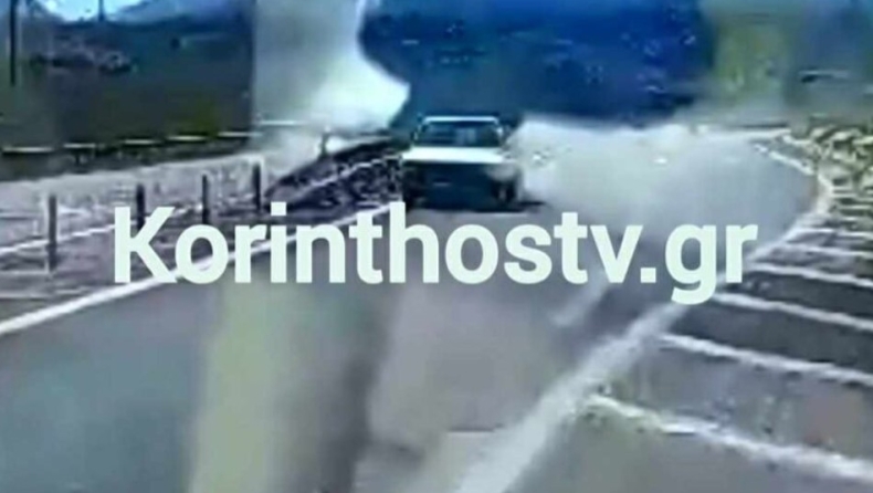 Χάος στην Εθνική Οδό Κορίνθου - Τρίπολης: Οδηγός πήγαινε ανάποδα (vid)