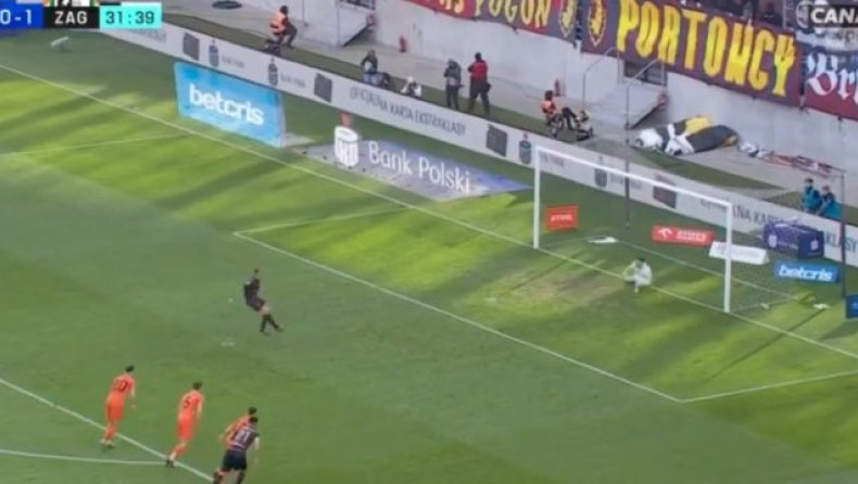 Διούδης: Απέκρουσε πέναλτι στη νίκη της Ζάγκλεμπιε Λούμπιν επί της Πογκόν των Κουλούρη - Κούτρη (vid)