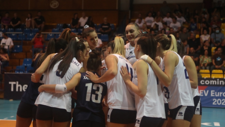 Η Εθνικη βόλεϊ γυναικών