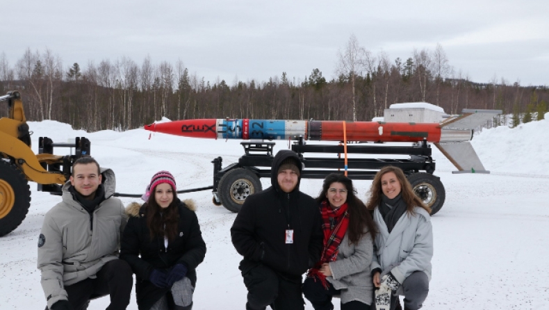 Φοιτητές του ΑΠΘ εκτέλεσαν πείραμα σε πύραυλο REXUS που εκτοξεύθηκε από τη Βόρεια Σουηδία
