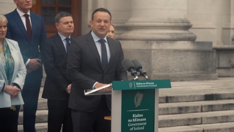 Παραιτήθηκε ξαφνικά ο πρωθυπουργός της Ιρλανδίας: «Έπειτα από επτά χρόνια, δεν αισθάνομαι ότι είμαι ο καλύτερος για την δουλειά» (vid)