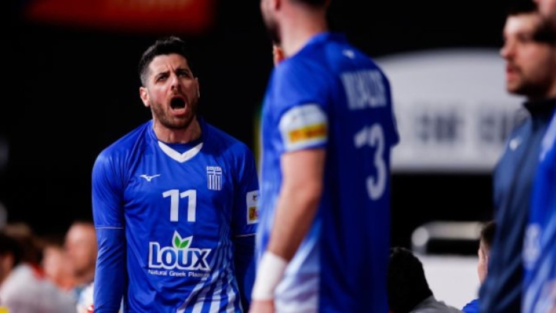 O Χάρης Μάλλιος πανηγυρίζει