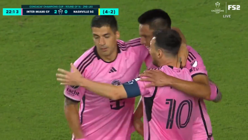 Μέσι: Σκόραρε, μοίρασε ασίστ αλλά αποχώρησε τραυματίας απ' τη νίκη της Ίντερ Μαϊάμι (vids)