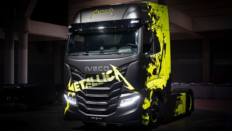 Το χέβι μέταλ των Metallica συναντά την «πράσινη» ενέργεια της IVECO (vid)