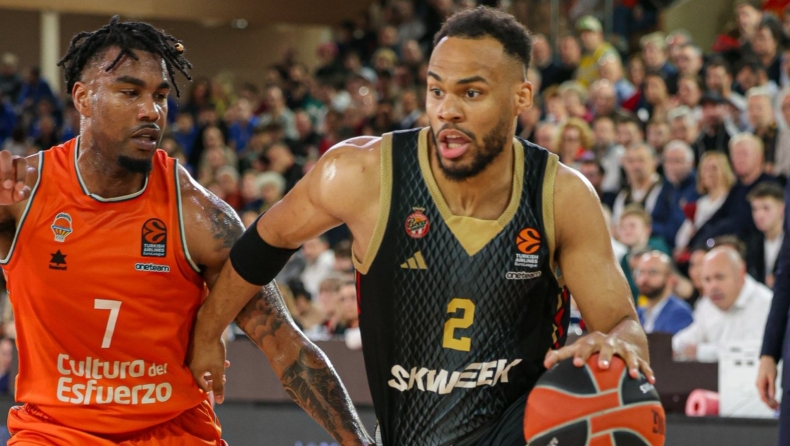 Μονακό - Βαλένθια 79-78: Κόπιασε, αλλά έμεινε στο κυνήγι του πλεονεκτήματος (vid)