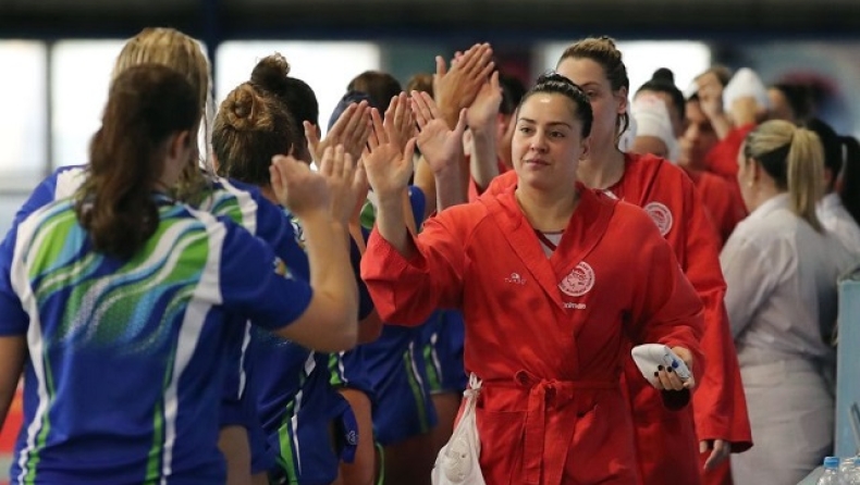 Η αρχηγός του Ολυμπιακού, Βασιλική Πλευρίτου