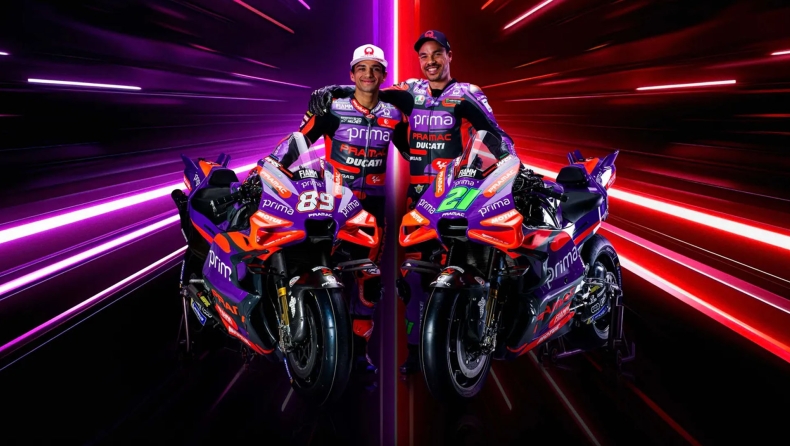 MotoGP: Η Prima Pramac Racing παρουσίασε τη νέα μοτοσυκλέτα της