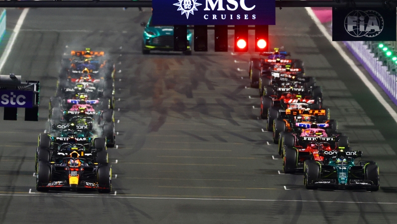 F1 - Σαουδική Αραβία: Αυτό είναι το τελικό grid του αγώνα