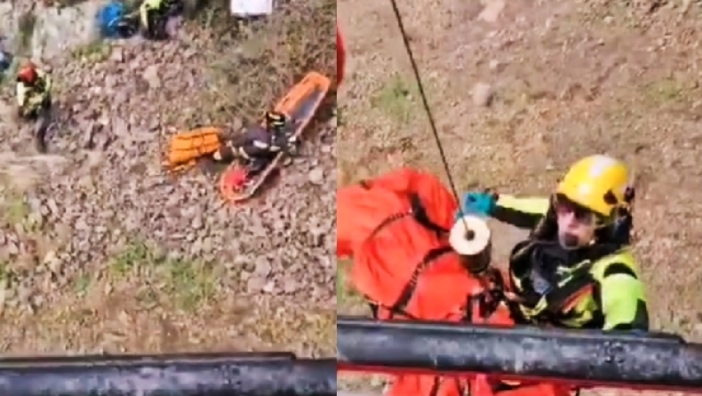 Οι ιταλικές αρχές δημοσιοποίησαν υλικό από την ανάσυρση της σορού του TikToker, Tzane (vid)