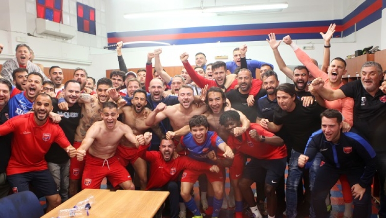 Πανιώνιος: Το... πάρτι στα αποδυτήρια μετά την άνοδο στη Super League 2 (vid)