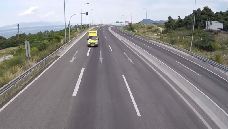 Έργα στην εθνική οδό: Σε ποιο σημείο η κίνηση θα διεξάγεται από μία λωρίδα