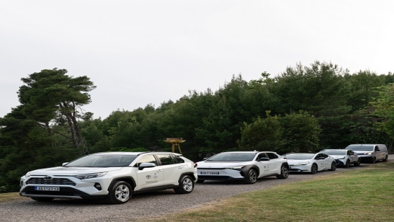 Η Toyota είναι ο επίσημος συνεργάτης μετακίνησης της Ελληνικής Ολυμπιακής Λαμπαδηδρομίας «Παρίσι 2024»