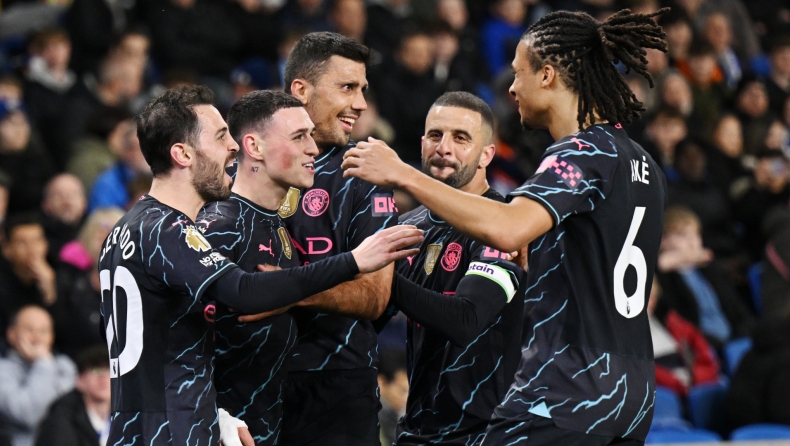 Μπράιτον - Μάντσεστερ Σίτι 0-4: Σε απόσταση αναπνοής από την κορυφή με... βόλτα στη νότια ακτή