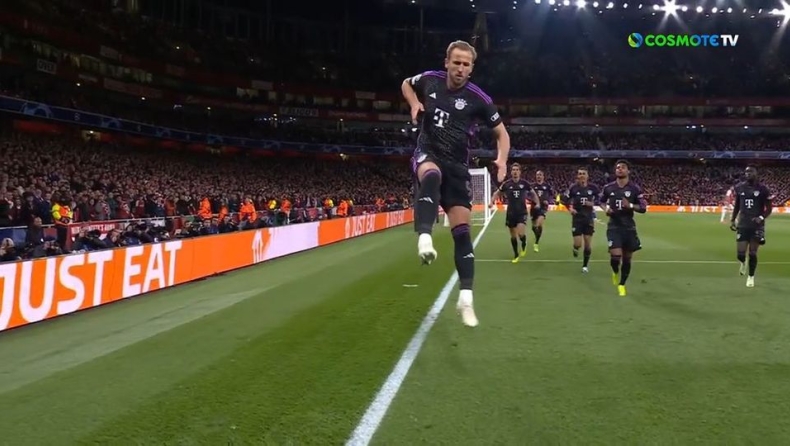 Άρσεναλ - Μπάγερν Μονάχου: Ο Κέιν έκανε την ανατροπή και 2-1 μπροστά οι Βαυαροί (vid)