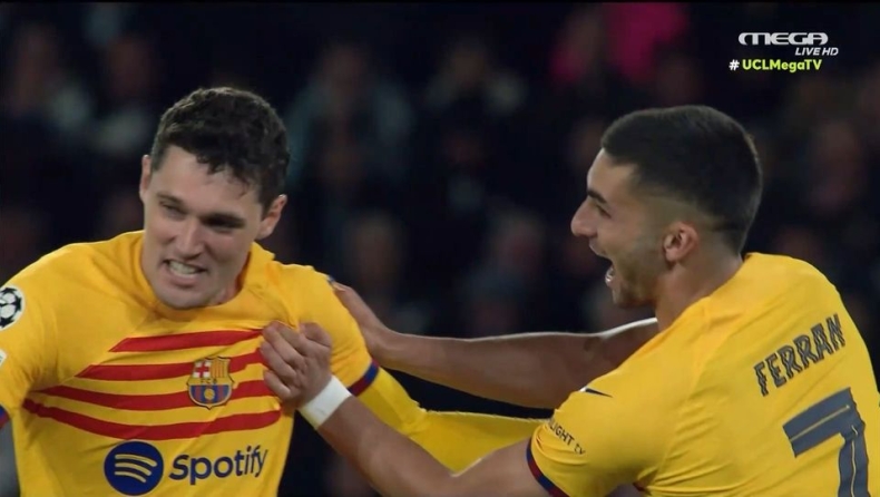 Παρί Σεν Ζερμέν - Μπαρτσελόνα: Ανατροπή στην ανατροπή οι Μπλαουγκράνα και 3-2 με την κεφαλιά του Κρίστενσεν! (vid)