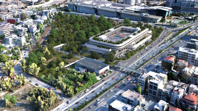 Project Voria: Πώς θα γίνει η Λ. Κηφισίας όταν κατασκευαστεί το καζίνο (vid)