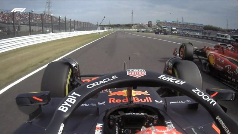 F1 - Η προσπέραση του Φερστάπεν στον Λεκλέρ