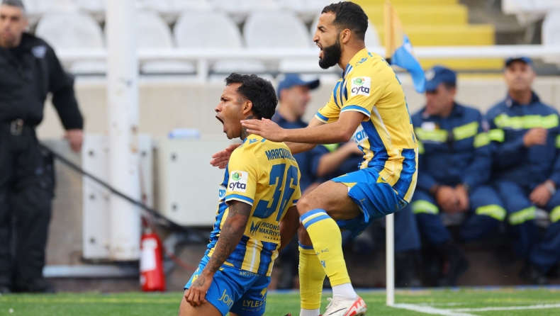 ΑΠΟΕΛ - ΑΕΚ Λάρνακας 1-1: Ο Μαρκίνιος «τιμώρησε» τον Ντιονκού και έφερε το ματς στα ίσα (vid)