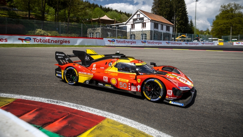 LIVE TV: Δείτε τις δοκιμές του WEC από το θρυλικό Σπα 