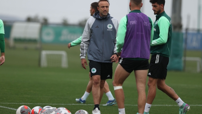 Παναθηναϊκός: Πρώτη αποστολή Κόντη για το ντέρμπι με Ολυμπιακό, εκτός ο Ιωαννίδης