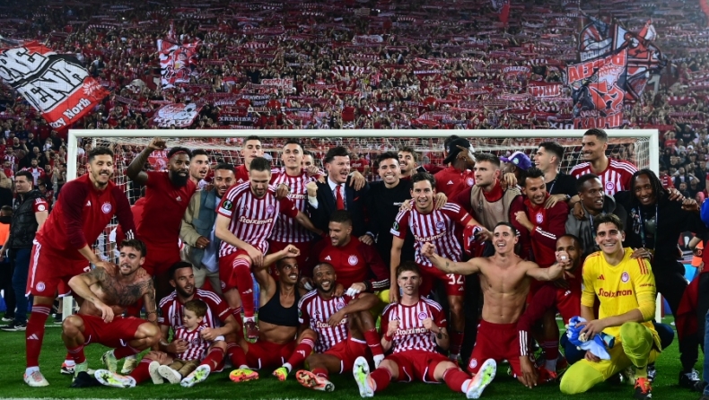 Ολυμπιακός: Συγχαρητήρια της ΕΠΟ στους «ερυθρόλευκους» για την πρόκριση στον τελικό του Conference League