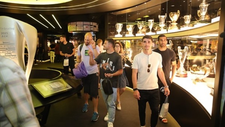 ΑΕΚ: Η επίσκεψη της Ένωσης στο Μουσείο Ιστορίας της (vid)