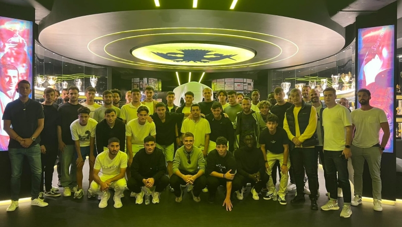 Η ΑΕΚ Β' επισκέφθηκε τα Μουσεία στην OPAP Arena