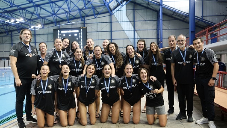 Στην ιστορική 3η θέση ο Άλιμος στην Α1 πόλο γυναικών