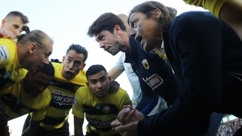 ΑΕΚ: Αποφασισμένη και συγκεντρωμένη στο Φάληρο για το δεύτερο match ball τίτλου