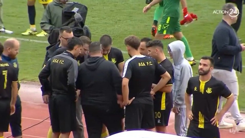 Οι παίκτες και οι οπαδοί της Αναγέννησης Καρδίτσας παρακολουθούσαν με αγωνία στα κινητά την έκβαση του Καμπανιακός - Κοζάνη (vid)