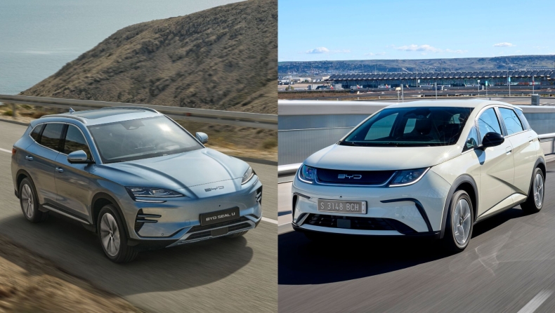 BYD: Δύο νέα μοντέλα της διαθέσιμα στην ελληνική αγορά – Πόσο κοστίζουν