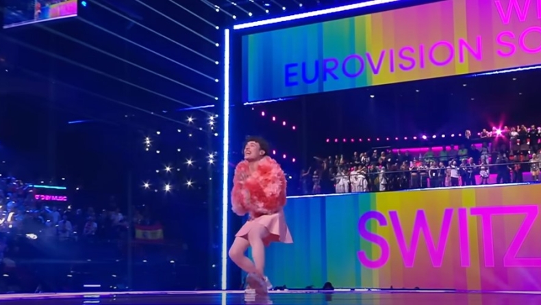Eurovision 2024: Τι είναι η σημαία που κρατούσε ο τραγουδιστής της Ελβετίας