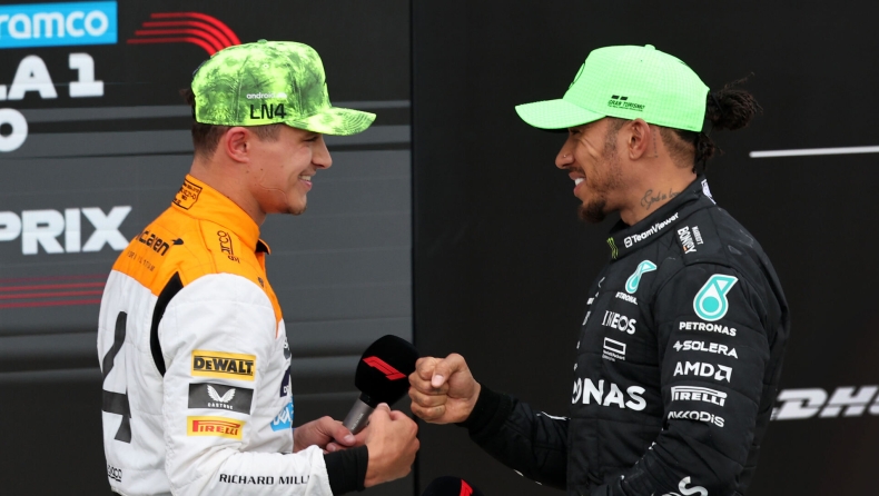 F1 - Χάμιλτον για Νόρις: «Καμία νίκη δεν είναι σαν την πρώτη»
