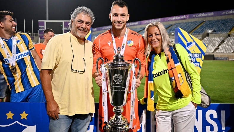 Ανδρέας Χριστοδούλου: «Ήταν η πρώτη φορά που είχα τέτοια αποδυτήρια, γι'αυτό πήραμε το πρωτάθλημα»