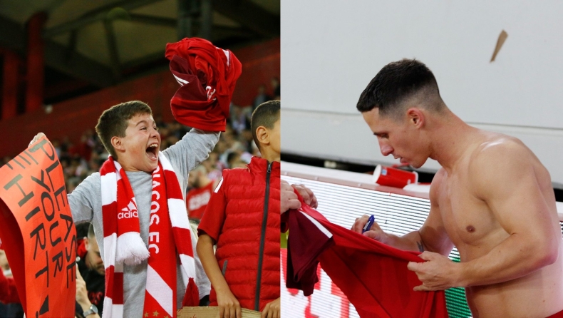 Ολυμπιακός: Ο Ποντένσε μοιράστηκε την ανάρτηση του Gazzetta στο Instagram 